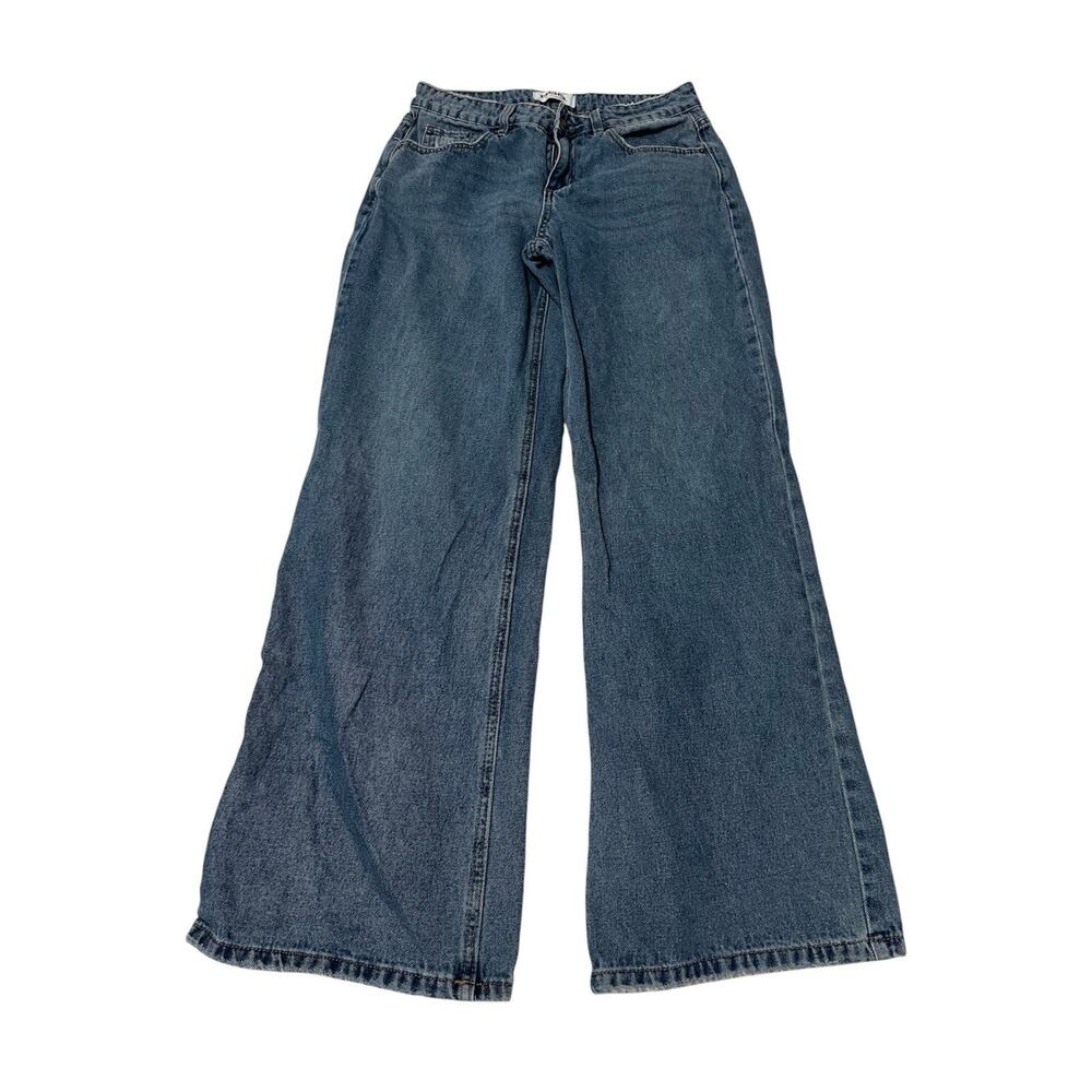 tilly’s rsq low rise dark wash baggy jeans